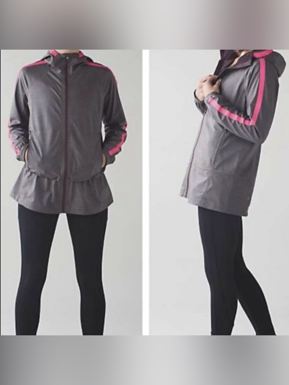 Lululemon the drizz rain jacket size 8 EUC
